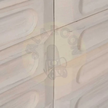 Aparador blanco rozado en madera de mango y hierro - Ixia 152x41x92cm - Ixia - 612091IX - foto-secundaria-5