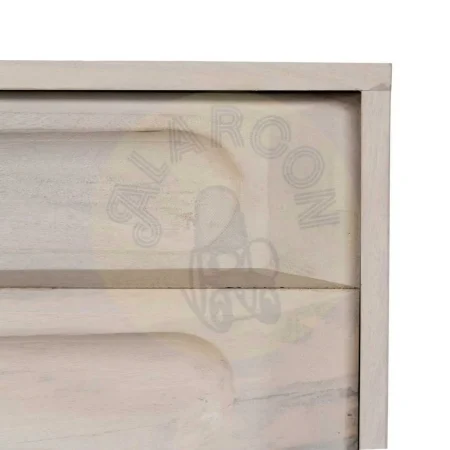 Aparador blanco rozado en madera de mango y hierro - Ixia 152x41x92cm - Ixia - 612091IX - foto-secundaria-7