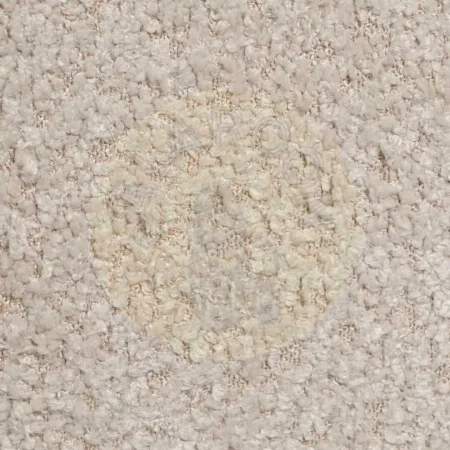 Puf beige tapizado en tejido poliéster con espuma y estructura en madera contrachapada 42x42x46cm - Ixia - 612104IX - foto-secundaria-2
