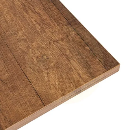 Mesa extensible giratoria de metal y madera marrón 90x60x75cm - Ixia - 612143IX - foto-secundaria-2