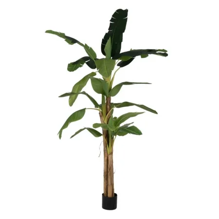 Planta platanero artificial verde con macetero de PVC 0x0x280cm - Ixia - 612215IX - foto-blanco