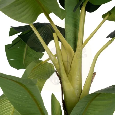 Planta platanero artificial verde con macetero de PVC 0x0x280cm - Ixia - 612215IX - foto-secundaria-1