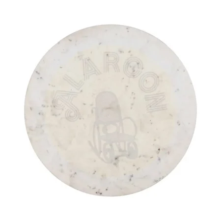 Mesa de centro blanca en mármol y madera 75x75x40cm - Ixia - 612438IX - foto-secundaria-6