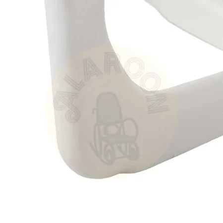 Mesa de centro blanca en mármol y madera 75x75x40cm - Ixia - 612438IX - foto-secundaria-7