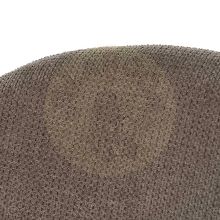 Silla tapizada en tejido taupe con patas metálicas 54x60x78cm - Ixia - 612542IX - foto-secundaria-5