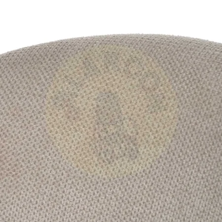 Silla beige tapizada en poliéster con patas metálicas y asiento acolchado 66x60x79cm - Ixia - 612543IX - foto-secundaria-5