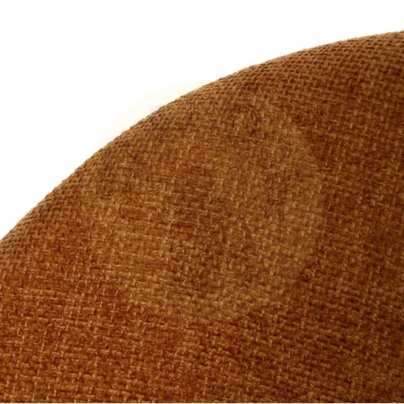 Silla tapizada en tejido marrón con estructura metálica 49x60x81cm - Ixia - 612567IX - foto-secundaria-4