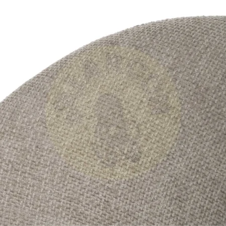 Silla tapizada en tejido gris con estructura metálica 49x60x81cm - Ixia - 612570IX - foto-secundaria-4