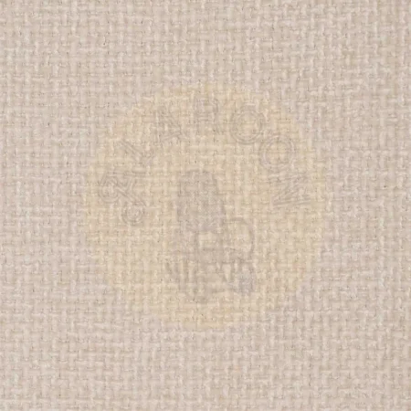 Silla tapizada en tejido blanco con estructura metálica 52.50x55x80cm - Ixia - 612571IX - foto-secundaria-9