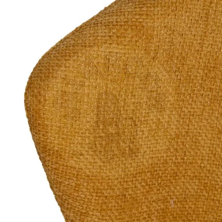 Silla tapizada en poliéster color amarillo con patas de hierro contract 52.50x55x80cm - Ixia - 612574IX - foto-secundaria-6