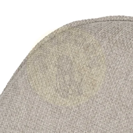 Silla tapizada gris en tejido poliéster con patas de hierro para contract 61x59.50x83cm - Ixia - 612586IX - foto-secundaria-5
