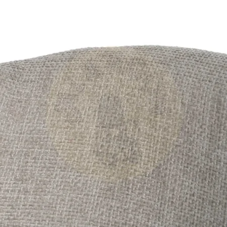 Silla tapizada en tejido gris con brazos y patas de hierro estilo contract 60x57x79cm - Ixia - 612596IX - foto-secundaria-5
