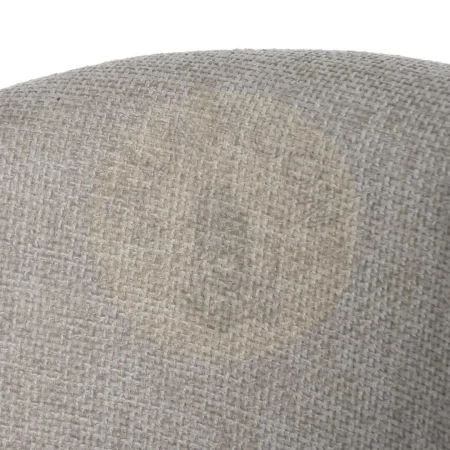 Silla tapizada gris en tejido con patas de hierro estilo contract 57x56x81cm - Ixia - 612599IX - foto-secundaria-6