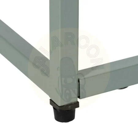Mesita verde de acero con cajón y tirador dorado acabado mate 43x41x50cm - Ixia - 612602IX - foto-secundaria-8