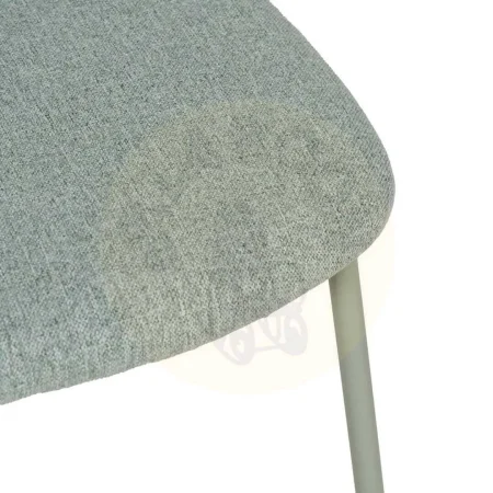 Silla verde apilable tejido 100% poliéster y estructura metálica 49x47x76cm - Ixia - 612606IX - foto-secundaria-6