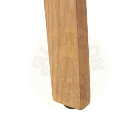 Silla tapizada gris en poliéster con respaldo en madera de haya 61x56x82cm - Ixia - 612643IX - foto-secundaria-9