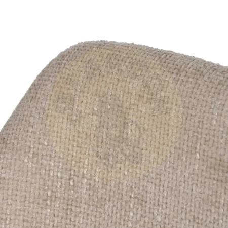 Silla crema tapizada en tejido con estructura metálica apta para contract 48x61x85cm - Ixia - 612644IX - foto-secundaria-5