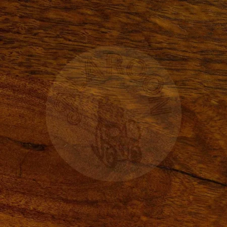 Mesita auxiliar natural de madera de mango para salón 41x41x69cm - Ixia - 612660IX - foto-secundaria-2