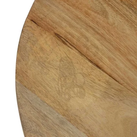 Mesa de centro natural en madera de mango 60x60x45cm - Ixia - 612666IX - foto-secundaria-2