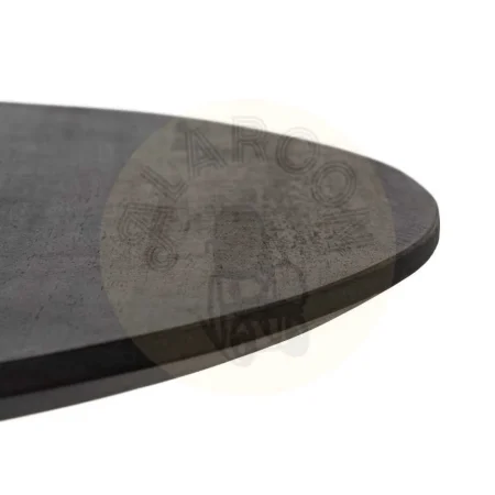 Mesa de centro de madera de mango marrón 75x75x40cm - Ixia - 612669IX - foto-secundaria-3