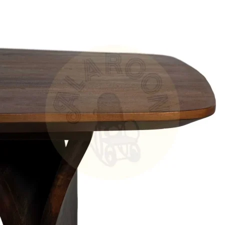 Mesa de comedor marrón en madera de acacia 180x90x76cm - Ixia - 612682IX - foto-secundaria-3