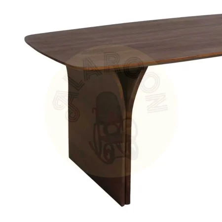 Mesa de comedor marrón en madera de acacia 180x90x76cm - Ixia - 612682IX - foto-secundaria-5