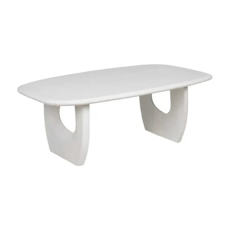 Mesa de centro blanco rozado en madera de acacia 130x70x46cm - Ixia - 612686IX - foto-blanco