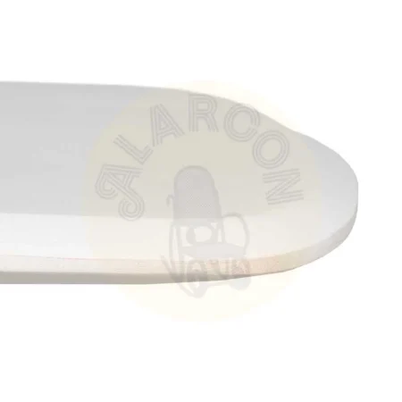Mesa de centro blanco rozado en madera de acacia 130x70x46cm - Ixia - 612686IX - foto-secundaria-2