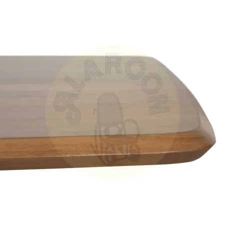 Mesa de comedor madera de acacia y hierro para salón 200x100x77cm - Ixia - 612696IX - foto-secundaria-3