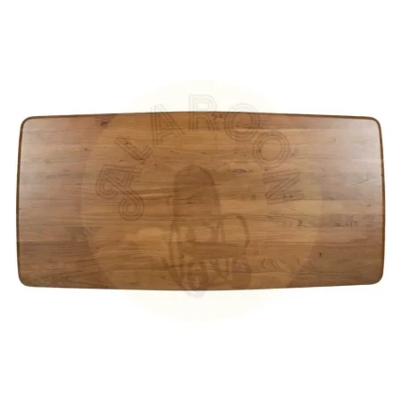 Mesa de comedor madera de acacia y hierro para salón 200x100x77cm - Ixia - 612696IX - foto-secundaria-7