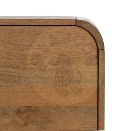 Aparador de madera de mango natural con puertas patas de hierro y una balda interior 170x40x80cm - Ixia - 612711IX - foto-secundaria-6