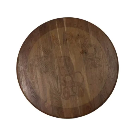 Mesa de comedor de madera de acacia marrón 130x130x76cm - Ixia - 612793IX - foto-secundaria-6