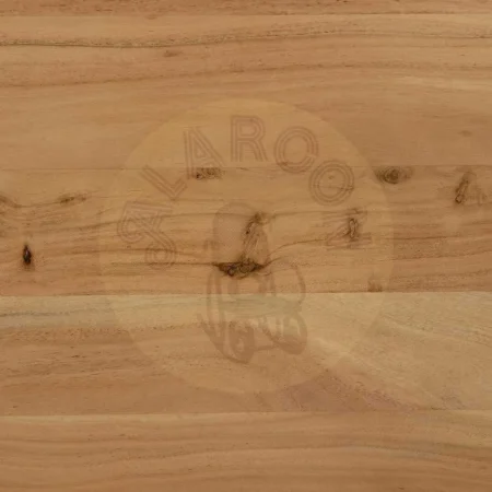 Mesa de comedor en madera de acacia natural con tablero de 5cm y patas en 3 posiciones 180x90x76cm - Ixia - 612794IX - foto-secundaria-2
