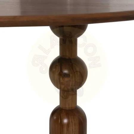 Mesa de comedor madera de acacia marrón 240x97x76cm - Ixia - 612798IX - foto-secundaria-6