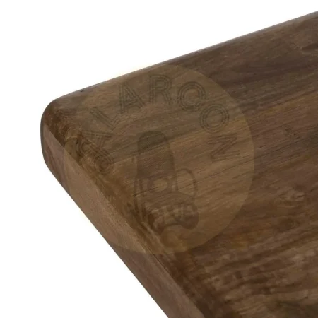 Mesa de centro para salón madera de mango marrón 60x60x45cm - Ixia - 612800IX - foto-secundaria-2