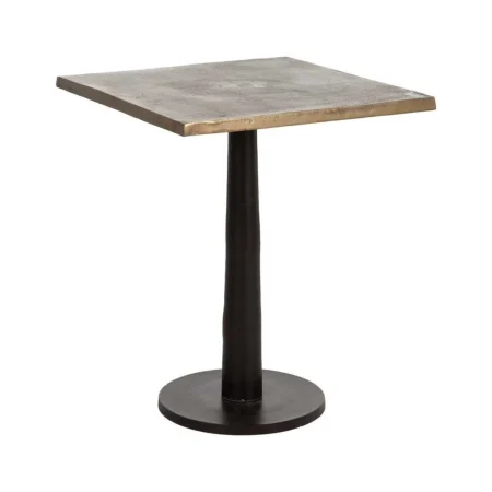 Mesa auxiliar de aluminio para salón 60x60x73cm - Ixia - 612820IX - foto-blanco