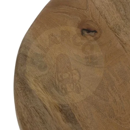 Mesita de madera de mango color miel para decoración 60x60x50cm - Ixia - 612834IX - foto-secundaria-2