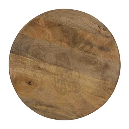 Mesita de madera de mango color miel para decoración 60x60x50cm - Ixia - 612834IX - foto-secundaria-6