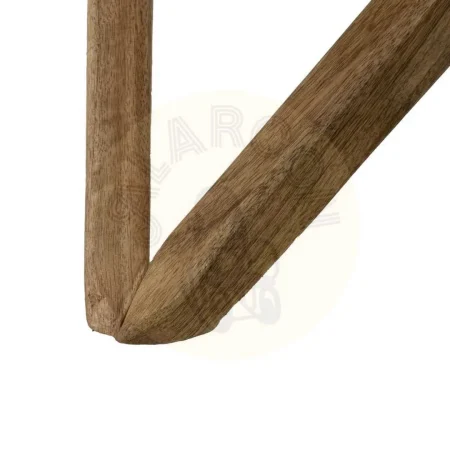 Mesita de madera de mango color miel para decoración 60x60x50cm - Ixia - 612834IX - foto-secundaria-7