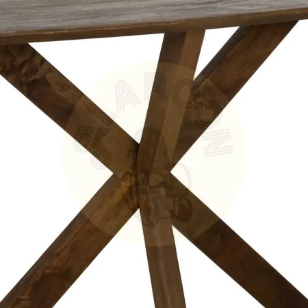Consola decorativa de madera de mango color miel 130x35x76cm - Ixia - 612837IX - foto-secundaria-4