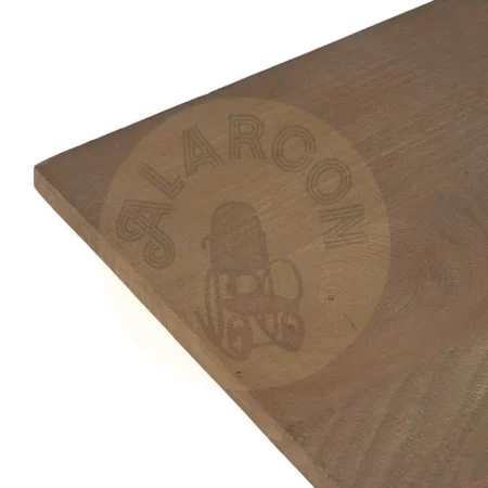 Mesa de comedor natural en madera de mango y hierro 190x90x77cm - Ixia - 612853IX - foto-secundaria-1