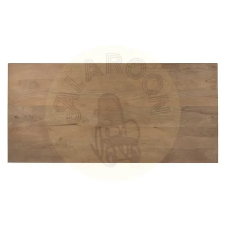 Mesa de comedor natural en madera de mango y hierro 190x90x77cm - Ixia - 612853IX - foto-secundaria-6