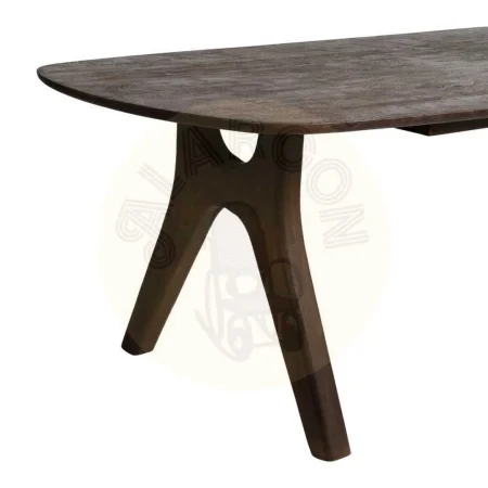 Mesa de comedor marrón en madera de mango 260x100x76cm - Ixia - 612863IX - foto-secundaria-1