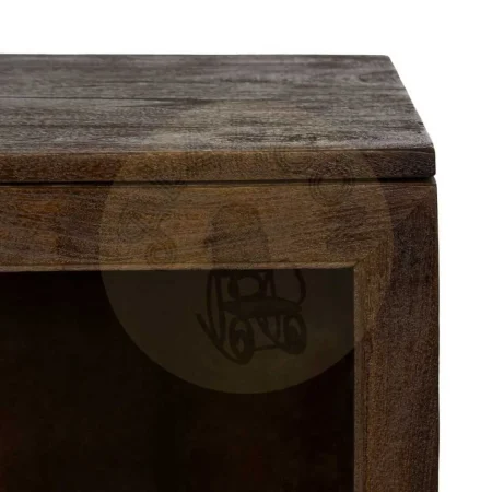 Armario de madera de mango marrón para salón 80x40x100cm - Ixia - 612867IX - foto-secundaria-6