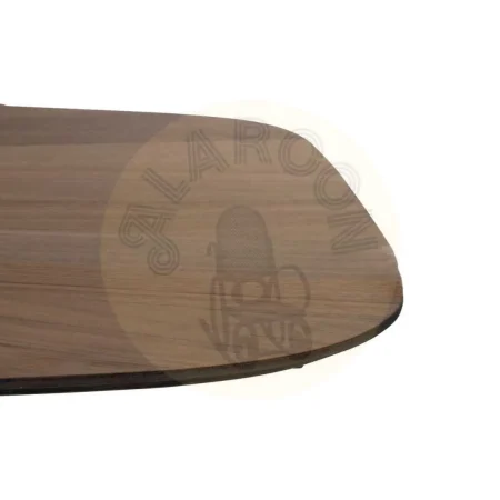 Mesa de comedor natural y negro en DM y hierro 178x80x77cm - Ixia - 612896IX - foto-secundaria-3