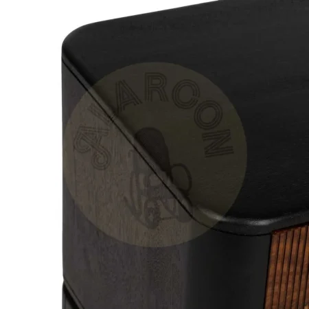 Mueble TV madera de mango y sheesham acabado marrón y negro - Ixia 160x40x50cm - Ixia - 612965IX - foto-secundaria-2