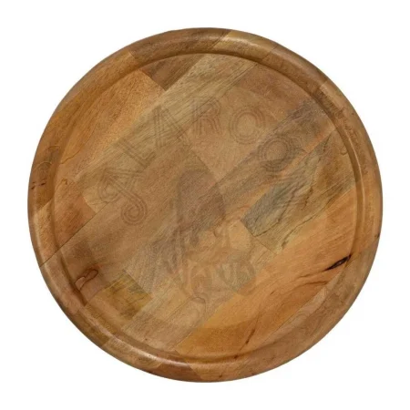 Mesita auxiliar en madera de mango natural 50x50x36cm - Ixia - 613008IX - foto-secundaria-5