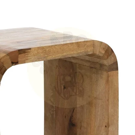 Mesita natural de madera de mango 41x30x42cm - Ixia - 613019IX - foto-secundaria-2