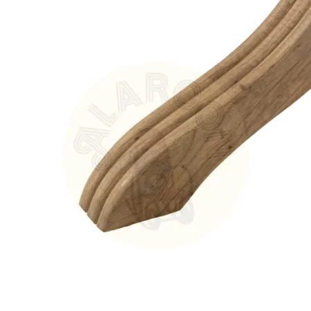 Mesa auxiliar para salón en madera de mindi acabado natural 70x70x77cm - Ixia - 613027IX - foto-secundaria-7