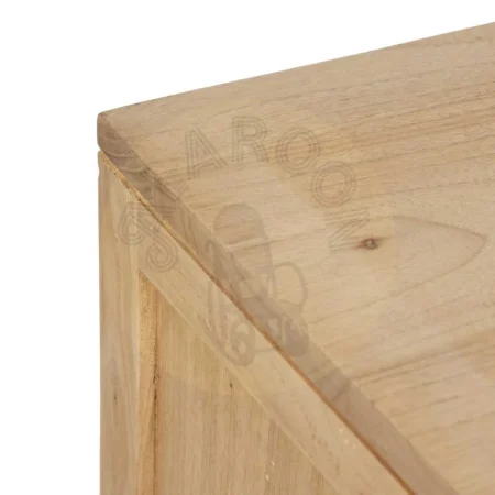 Aparador natural de madera mindi con cajones y puertas 140x40x82cm - Ixia - 613030IX - foto-secundaria-2